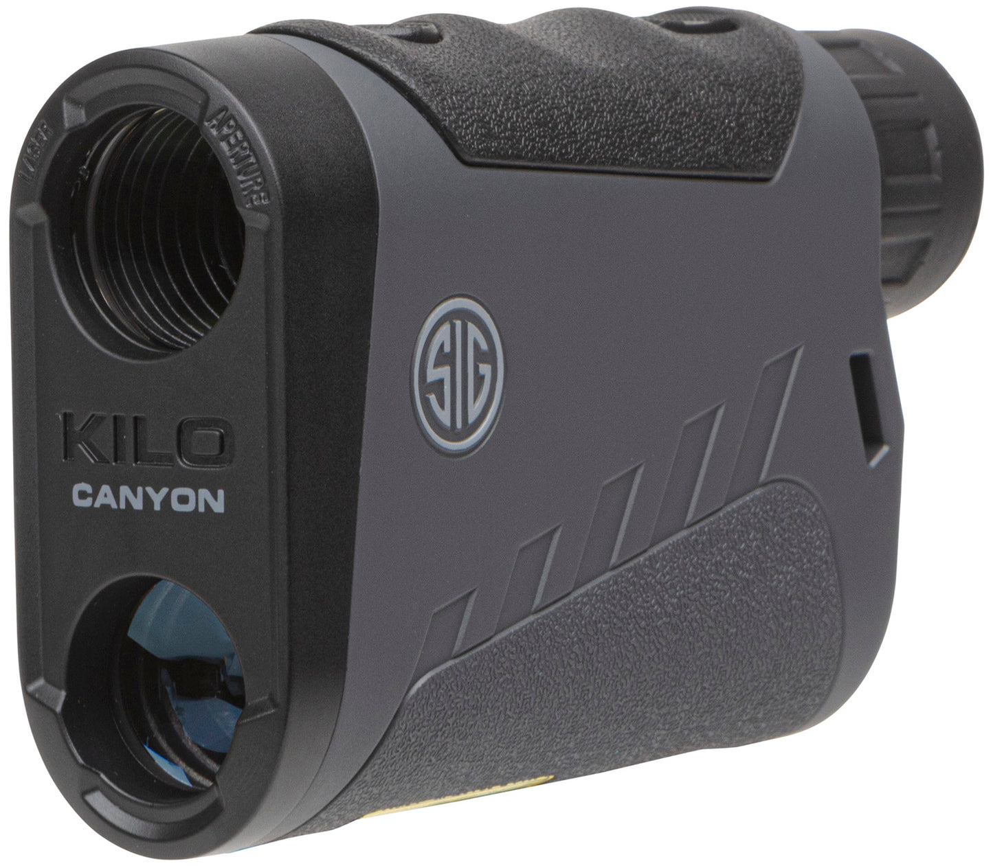 Sig Sauer Electro-Optics SOKCN101 KILO Canyon Black Rubber Armor 10x 42mm 1200 Yds Max Distance LED Display
