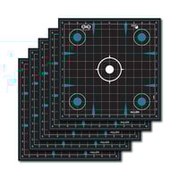Allen Girls With Guns 15280 Splash Self-Adhesive Paper Black/Teal Grid 5 Pack