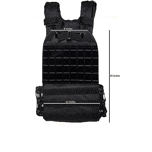 Quick Release (QR) Plate Carrier- Black