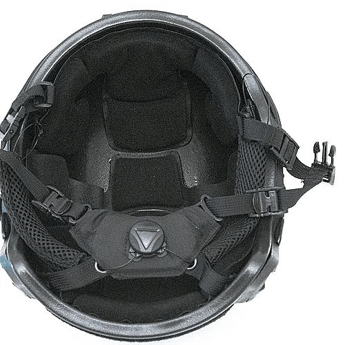 Handgun Ballistic Helmet, Advanced Retention (AR) Helmet