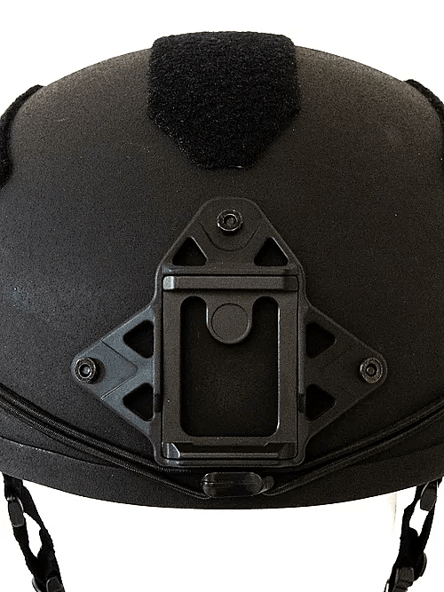 Handgun Helmet, Advanced Rails and Retention (R&R) Helmet