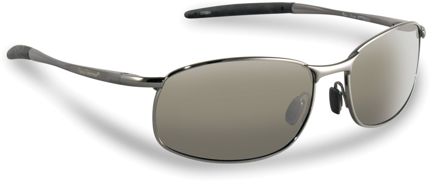 Flying Fisherman 7789GS Sunglasses San Jose Gunmetal Smoke