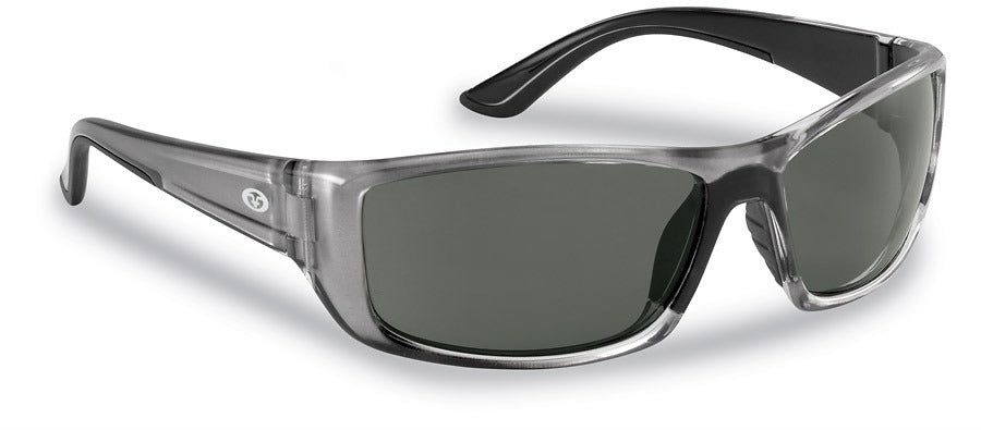 Flying Fisherman 7719GS Buchanan Sunglasses Crystal Gunmetal Smoke