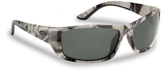 Flying Fisherman 7719CS Buchanan Sunglasses Camo Smoke