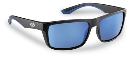 Flying Fisherman 7879BSB Streamer Polarized Sunglasses, Black Frame