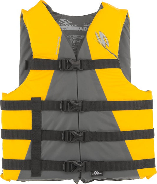 Stearns 3000001716 PFD Adult Life Vest Nylon Classic Universal Red