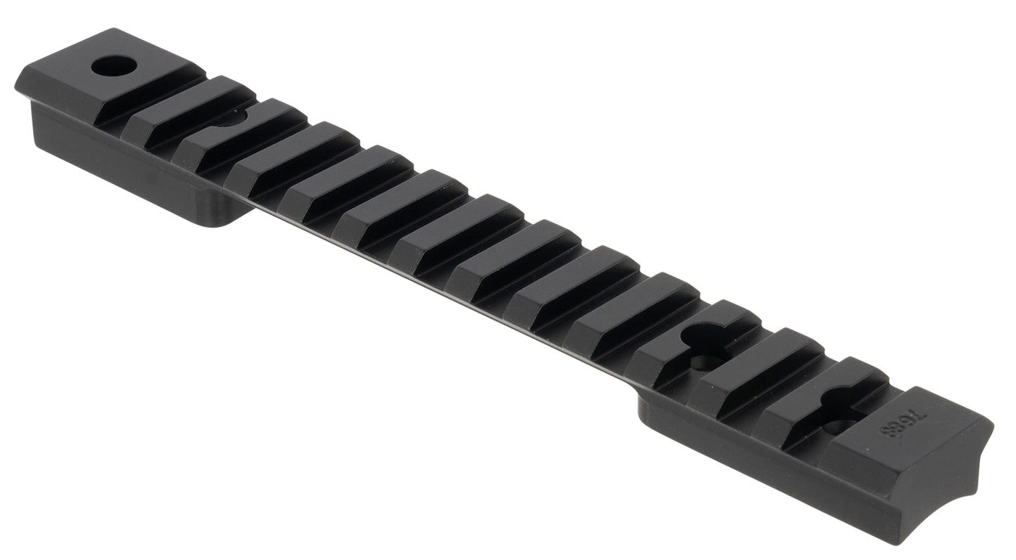 Warne 7676M Winchester Model 70 Mountain Tech Tactical Rail Black Anodized Long Action 0 MOA