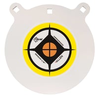 EZ-Aim 15600 Hardrock 10" AR500 Steel Gong Shooting Target .50" Thickness White / Yellow / Black