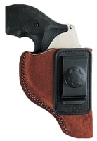 Bianchi 10380 6C IWB Tan Leather Belt Clip Fits 2" Barrels/Ruger/Colt Charter Arms Right Hand