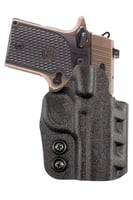 DeSantis Gunhide D94KA5PZ0 Cazzuto OWB Black Kydex Paddle Fits FN 509/509 Tactical/509C Right Hand