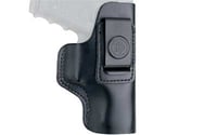 DeSantis Gunhide 031BA85Z0 Insider IWB Black Leather Belt Clip Fits 1911 4-5" Barrel Right Hand