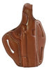 1791 Gunleather BHX1CLCBRR BHX OWB 01 Classic Brown Leather Belt Slide Fits 4-5" 1911