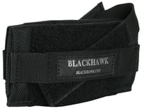 Blackhawk 40FB02BK Flat Belt OWB Black Cordura Belt Loop Fits Most Pistols/Sm & Med Revolvers Ambidextrous