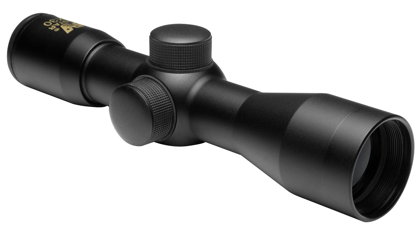 NcStar SC430B Tactical 4x30mm P4 Sniper Reticle 1" Tube Black Anodized Aluminum