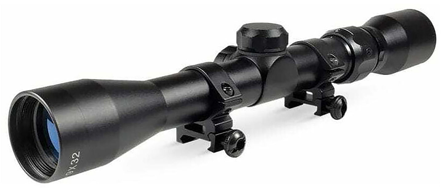 TruGlo TGTG8539XB Buckline Black Anodized 3-9x32mm Duplex BDC Reticle