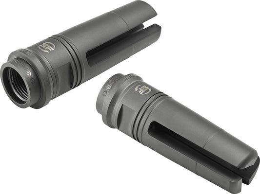 SureFire SF3P762MG1228 SOCOM 3-Prong Flash Hider Black DLC Stainless Steel With 1/2"-28 Tpi Threads & 2.60" OAL For 7.62x51mm NATO AR-10