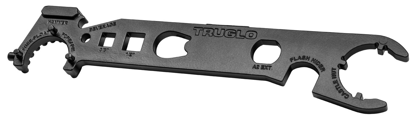 TruGlo TG973B Armorers Wrench Black Steel, AR Platform Firearm