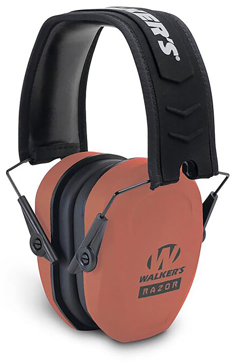 Walkers GWPRSMPASCOR Razor Slim Passive Muff 27 DB Over The Head Coral/Black Polymer