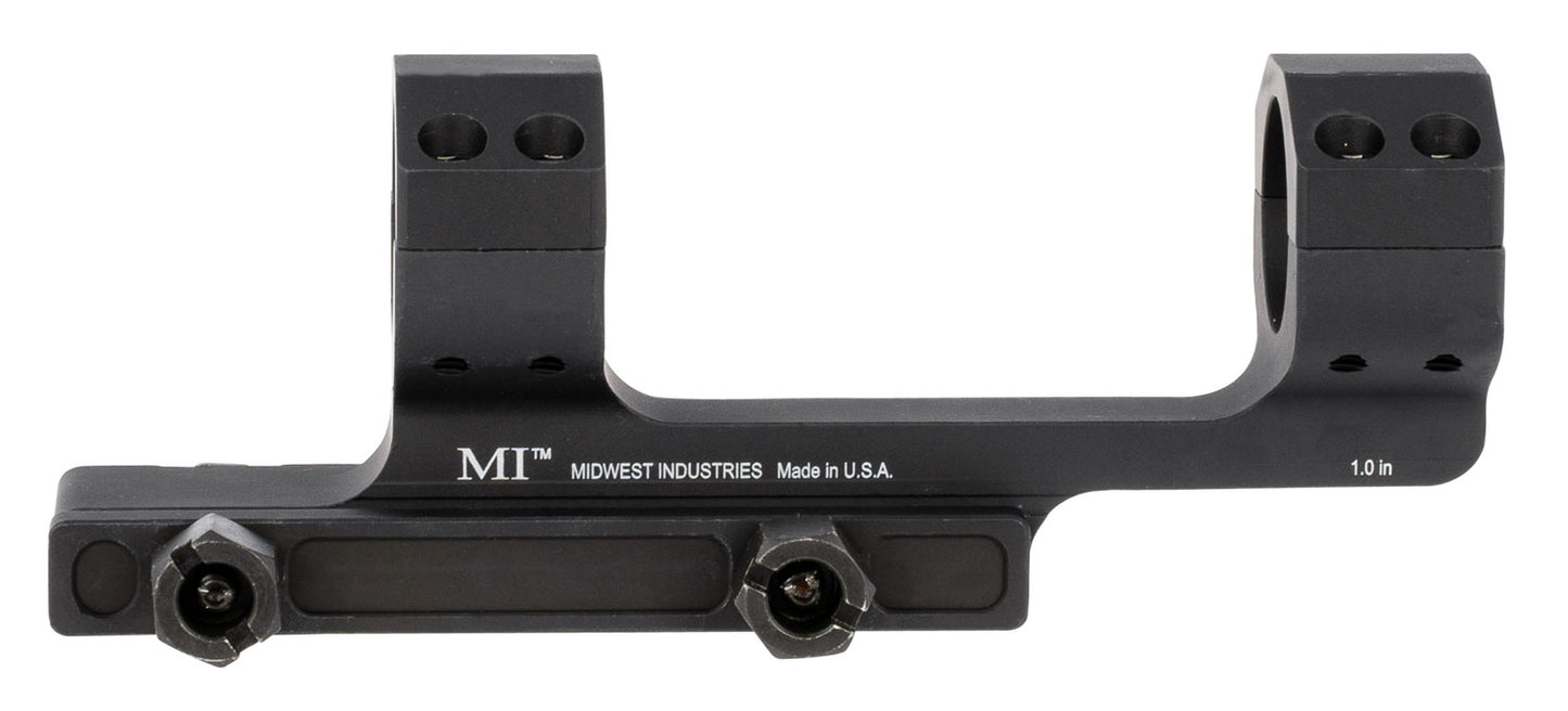 Midwest Industries MISM1G2 Gen 2 MI Scope Mount/Ring Combo Black Hardcoat Anodized