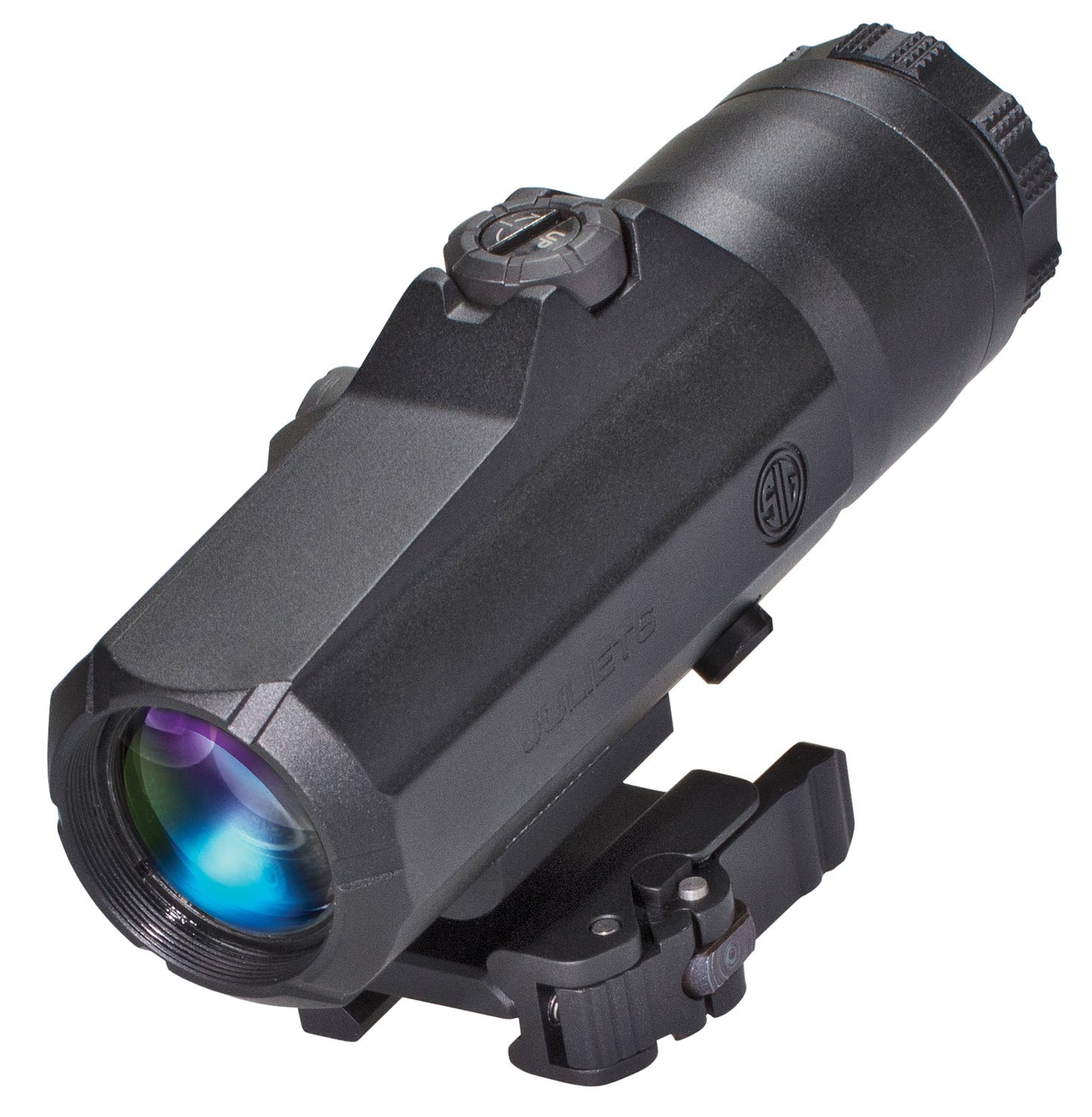 Sig Sauer SOJ61001 Juliet6 Red Dot Magnifier, 6X42MM, Powercam Qr