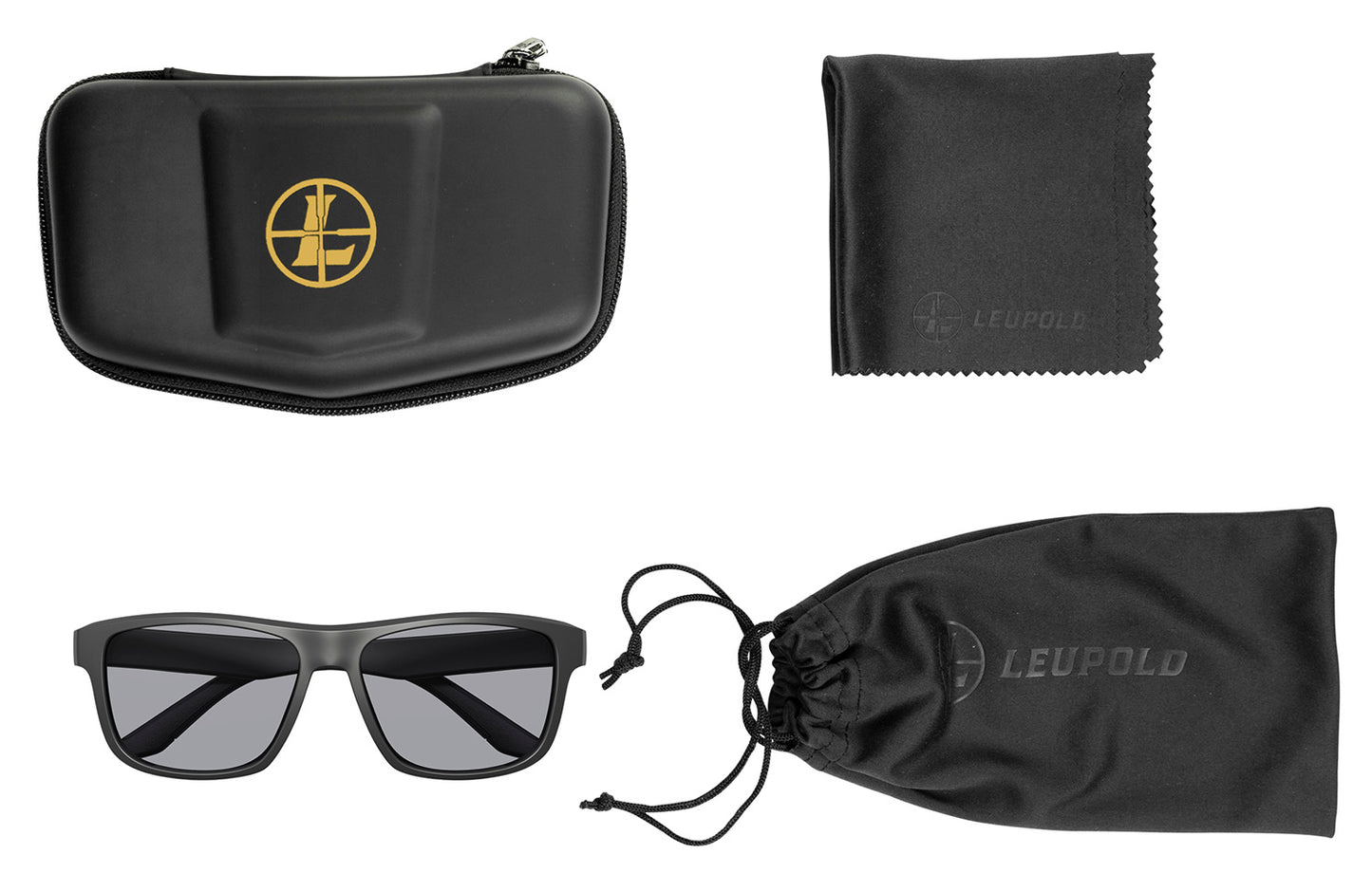 Leupold 179100 Performance Wear Katmai Shadow Gray Lens Polycarbonate Matte Black Frame