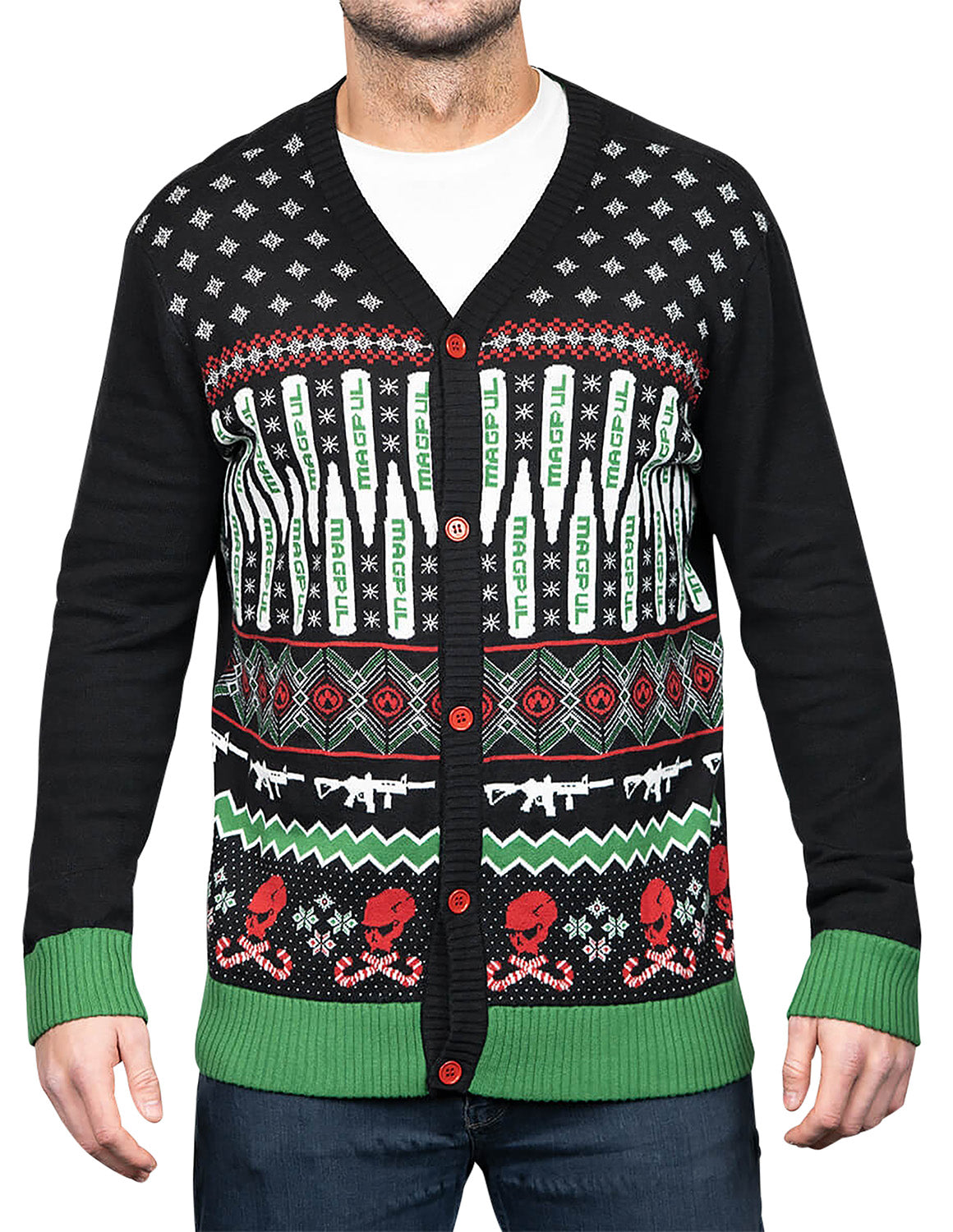 MAGPUL UGLY CHRISTMAS SWEATER BLK 3X