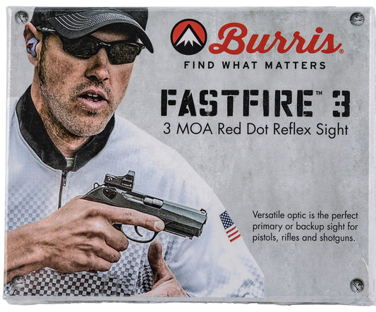 Burris 300234 FastFire 3 Matte Black 1x21x15mm 3 MOA Red Dot Reticle Pistol/Shotgun/Rifle