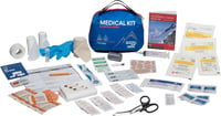 Adventure Medical Kits 01001005 Mountain Explorer Medical Kit Treats Injuries/Illnesses Water Resistant Blue