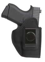 1791 Gunleather PNIWB3BLKL Premium Nylon IWB Size 03 Black Ballistic Nylon Clip-On Left Hand