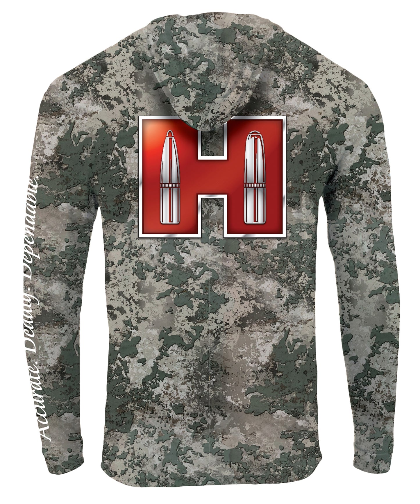 Hornady 99599XXXL Solar Hoodie Camo Long Sleeve 3XL