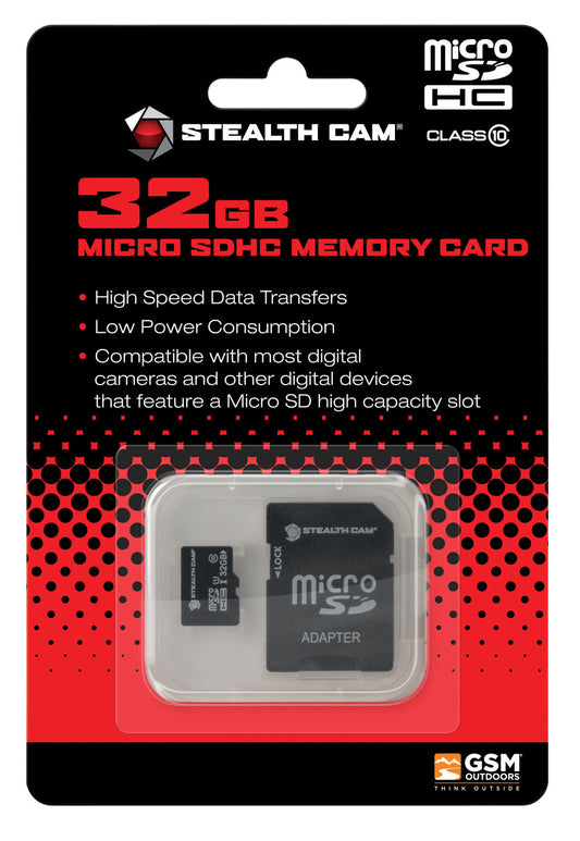 Stealth Cam STC32MICSD Micro SD Memory Card STC 32GB