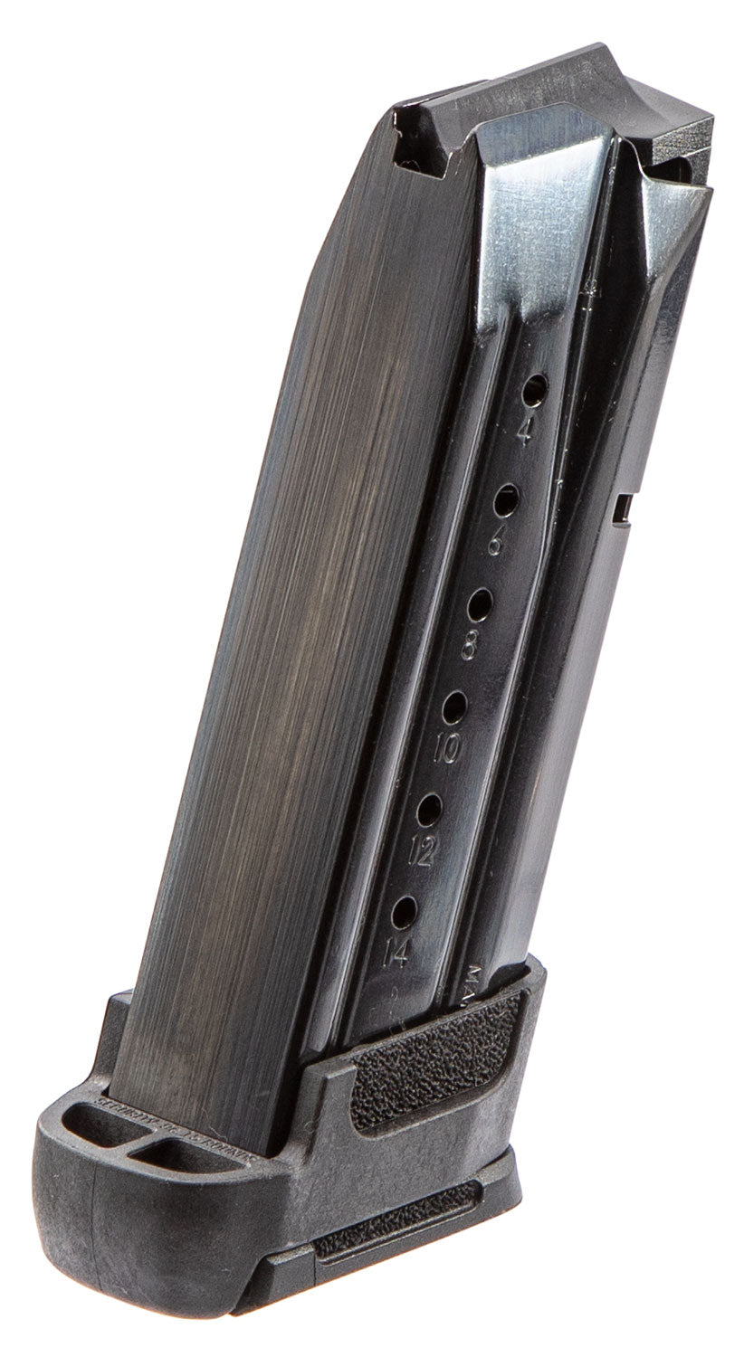 Ruger 90681 Security-9 Compact 15rd Magazine Fits Ruger Security-9 Compact 9mm Luger Black Oxide, Includes Mag Adapter