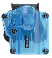 Bulldog MX005 Max Multi Fit OWB Transparent Blue Polymer Paddle Mount