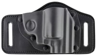 Galco TS212B TacSlide OWB Black Kydex/Leather Belt Slide Fits 1911 Fits 3-5" Barrel Right Hand