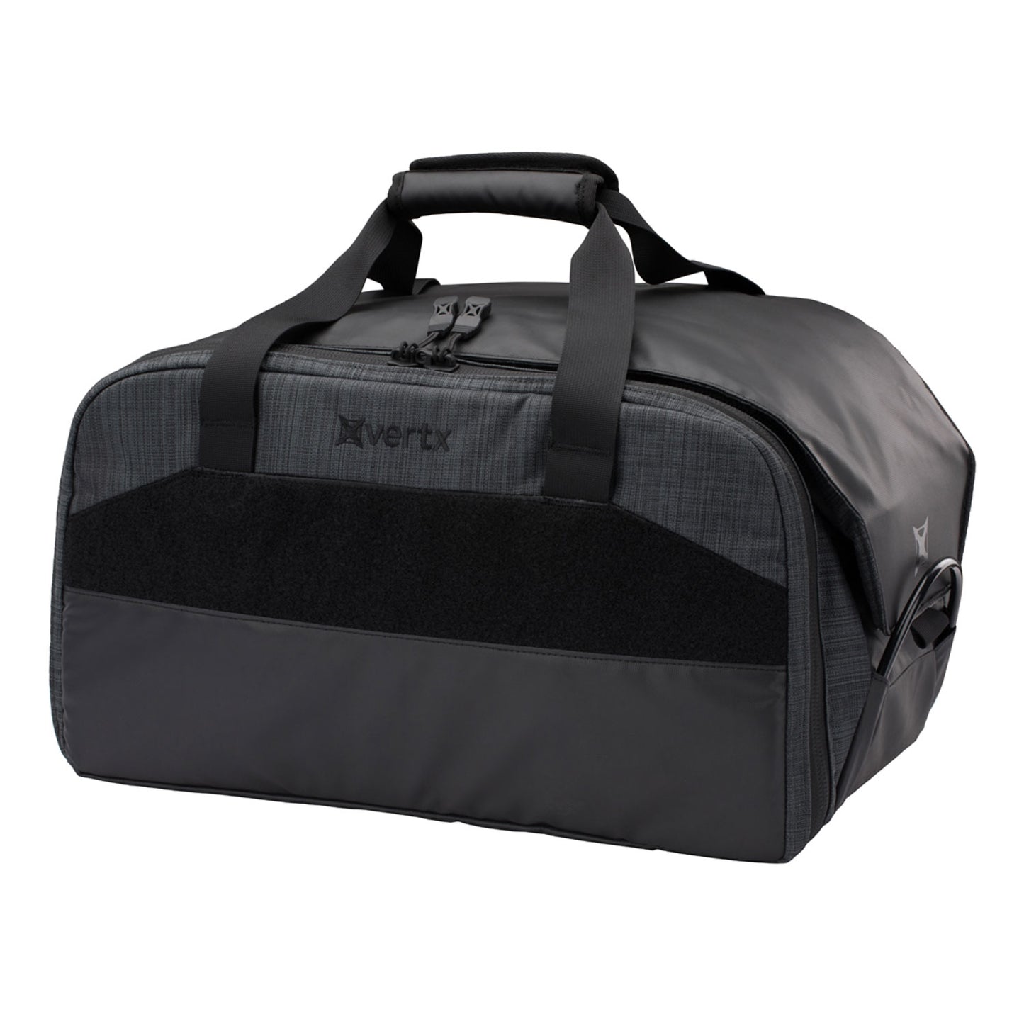 Vertx VTX5026HBK/GBK COF Heavy Range Bag Heather Black With Galaxy Black Accents Nylon With Removable 6-Pack Mag Holder, Rubber Feet & Lockable Zippers