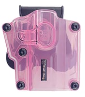 Bulldog MX006 Max Multi Fit OWB Transparent Pink Polymer Paddle Mount