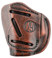 1791 Gunleather 4WH2VTGR 4-Way IWB/OWB Size 02 Vintage Leather Belt Clip Fits S&W M&P Bodyguard Right Hand