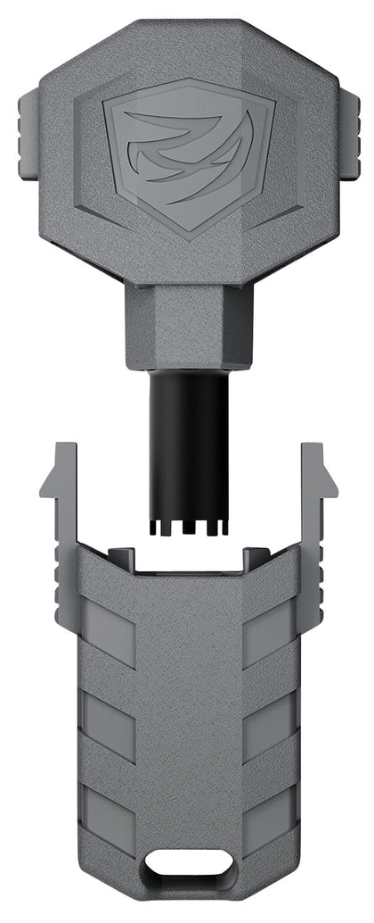 Real Avid AVARFSAPRO Front Sight Adjuster Pro Black/Gray For 4 & 5 Pin Sight (AR-15)