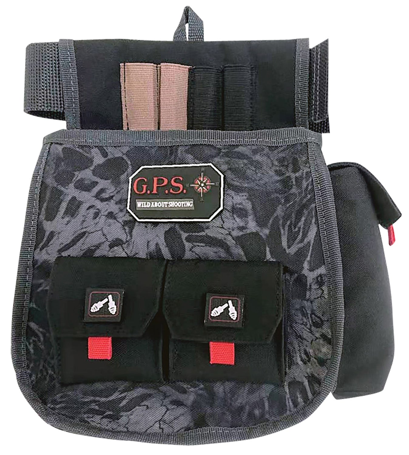 GPS Bags 1096CSP Deluxe Double Shotshell Pouch Waist Mount