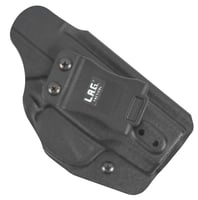 LAG Tactical 70300 Liberator MKII IWB/OWB Black Kydex Belt Loop/Clip Fits S&W Shield Ambidextrous Hand