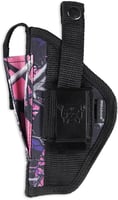 Bulldog FSN3MDG Extreme OWB Muddy Girl Camo Nylon Belt Loop/Clip Fits Taurus Millennium Fits 2.50-3.75" Barrel Ambidextrous