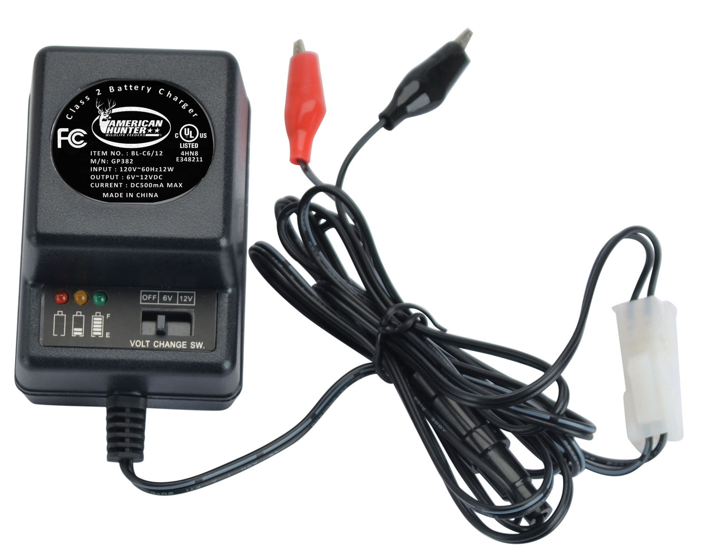 American Hunter BLC612 Battery Charger 6 Or 12 Volt Battery