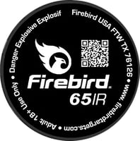 Firebird USA 65IR 65IR Mount Type Moving Trajectory Static White Smoke Universal Firearm 65mm 10 Targets