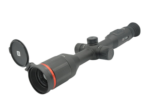 X-Vision 203203 TS200 Thermal Scope With Rings, Black, 2.3-9.2x35mm, Multi Reticle/Color 1024x768 OLED, 2,600 Yds Detection Range, 400x300 Thermal Sensor, Photo/Video/PiP