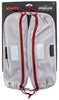 Vertx VTX5205AGYNA Overflow Pouch Large Size Made Of White Nylon With Mesh & Red Accents, YKK Zipper & Durable Hook Back Panel 15.50" W X 5.20" H Dimensions