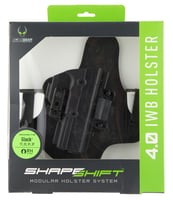 Alien Gear Holsters SSIW0771RHXX ShapeShift 4.0 IWB Black Polymer Belt Clip Fits Ruger LC9