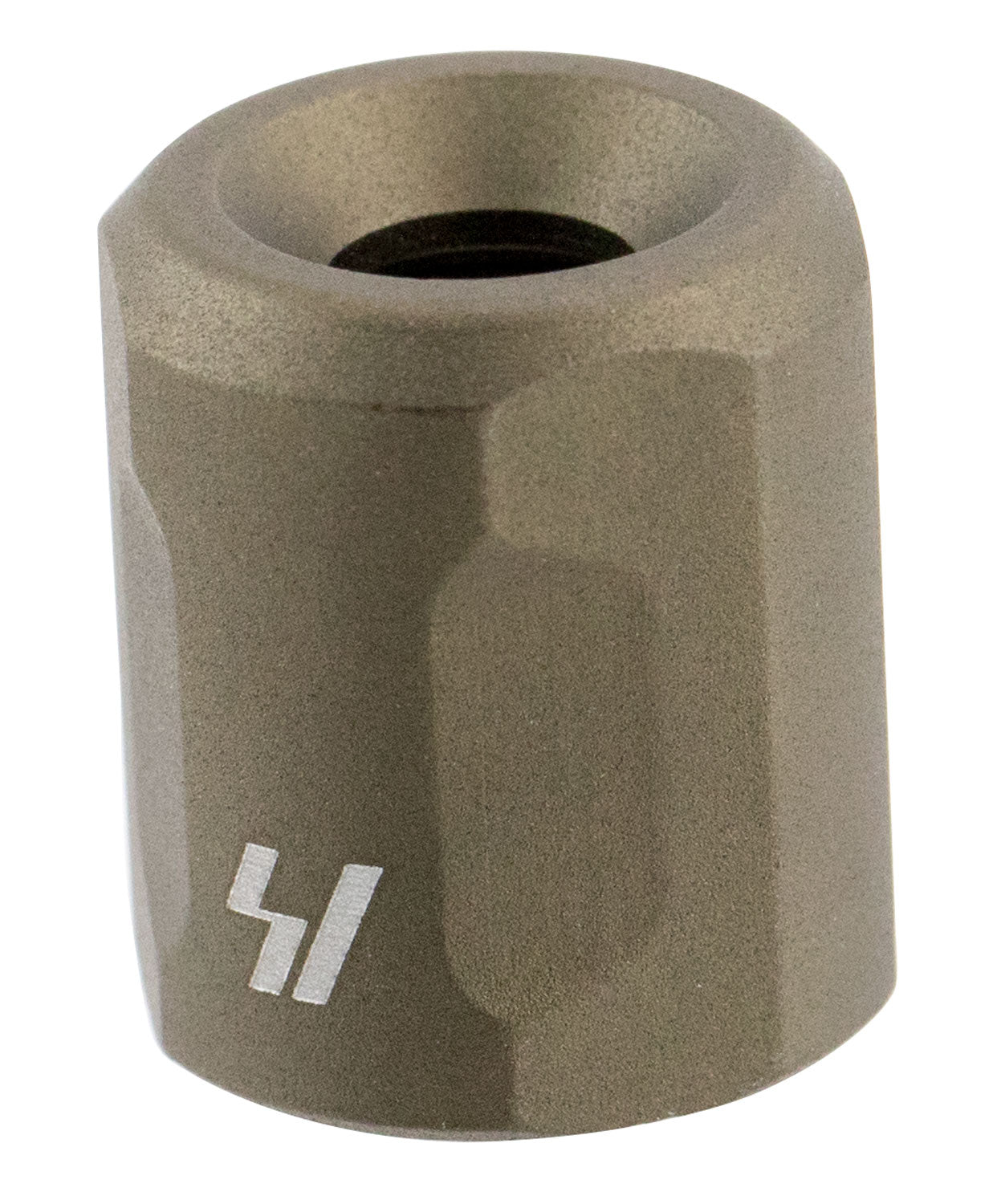 Strike BCTPFDE Barrel Thread Protector 223 Rem/5.56x45mm NATO AR Platform Flat Dark Earth Aluminum 1/2"-28 Tpi