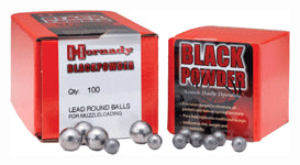 Hornady 6010 36 Cal .350 Lead Balls 100/Box