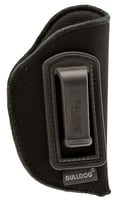 Bulldog DIP7 Deluxe IWB Black Suede Like Belt Clip Fits Glock 19/2.50-3.75" Barrel Right Hand