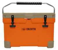 Calcutta CCOTG2-20 Renegade Cooler 20 Liter Orange W/ Tan Lid, W/LED